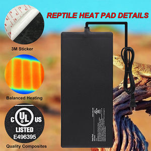 Nuevo accesorio de estera para mascotas con calor hidropónico grande y cálido mejorado, almohadilla calefactora para reptiles de terrario - Product Image 3