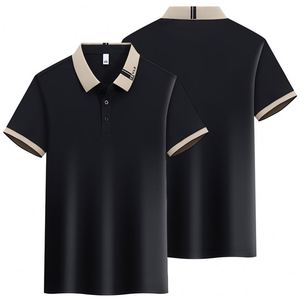Camisa Polo <span class=keywords><strong>de</strong></span> Manga Corta para Uniforme <span class=keywords><strong>de</strong></span> Gerente <span class=keywords><strong>de</strong></span> Restaurante, Estilo Hostelería, con Solapa, para Cafetería y Bar - Product Image 4