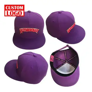 Высококачественная Кепка-бейсболка с вышитым логотипом на заказ, хлопковая кепка с плоским козырьком, Спортивная Кепка-защелка в стиле хип-хоп, Кепка-бейсболка на заказ с 6 панелями