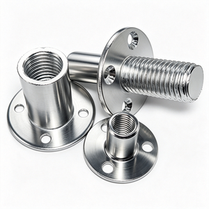 Galvanized Three Way T Nut M12 M20 High Precision Furniture Hardware Custom OEM ODM Service - Product Image 1