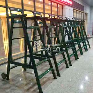 Silla de árbitro de aleación de aluminio, asiento alto para árbitro en cancha de tenis y bádminton, silla móvil para exteriores - Product Image 3