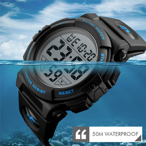 SKMEI – montres de sport pour enfants, montre numérique à Quartz, étanche, pour garçons et filles, nouvelle collection 1266 - Product Image 4