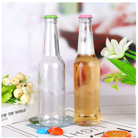 Bouteilles de bière vides en verre de 330 ml à prix avantageux, bouteilles de boissons alcoolisées pour le vin, marqueurs personnalisés, bouteille de bière noire
