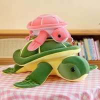 Peluche tortue de simulation, rembourrage en coton PP, oreiller de sommeil, cadeau d'anniversaire pour enfants, faible MOQ, vente en gros ODM