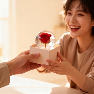 Custom Dried Flower Resin Ball Paperweight Handmade Resin Flower Ball Craft for Souvenir <b>Gift</b> Wedding <b>Gift</b> Promotion - Product Image 1