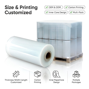 Filme Plástico Transparente de <span class=keywords><strong>PVC</strong></span> para Embalagem de Farinha e Arroz, Resistente à Umidade e Flexível - Product Image 1