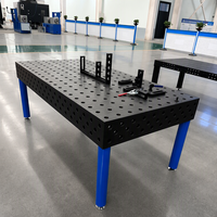 Meja Kerja Las 3D Modular Kustom untuk Konstruksi Rangka dan Fabrikasi Bengkel