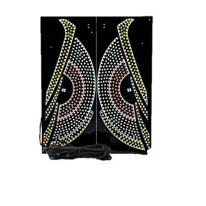 ملصق سيارة LED جديد بتصميم عين الشيطان الديناميكية مع شاشة وتركيب USB وإضاءة للسيارة 12 فولت مع تطبيق للتحكم - Product Image 5