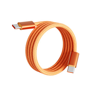 Cable de Carga Tipo C Trenzado Bemo 240W Desert Gold, Carga Rápida y Sincronización de Datos para Teléfonos, Tabletas y Laptops - Product Image 1