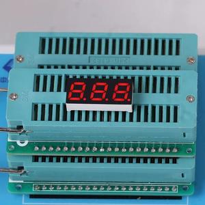 Pantalla LED de 3 Dígitos de 0.28 Pulgadas, Ultra Brillante Rojo/Azul/Blanco, Ánodo/Cátodo Común (CC/CA) - Product Image 4