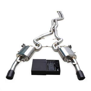 Système d'échappement en acier inoxydable pour BMW <span class=keywords><strong>335</strong></span>/335xi <span class=keywords><strong>E90</strong></span> 3.0T 2009-2013, silencieux avec système de commande de soupape - Product Image 1