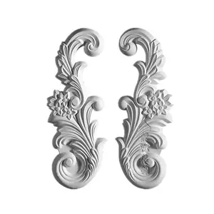 Fiberglass Corner Beading Series Gypsum Plaster Ornaments Corbels Carving Flower Pillar Head