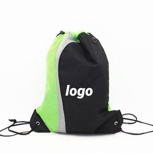 Promotional <b>Drawstring</b> Pouch for Football Sports Made of Durable Polyester Ideal for Fitness and Travel - Product Image 4