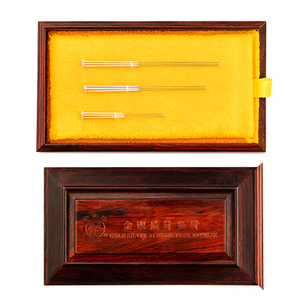 Ensemble d'aiguilles en <span class=keywords><strong>or</strong></span> et en argent - Product Image 2