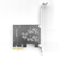 Carte d'extension PCIe double USB 3.1 Type-C PCI Express X1 2 ports 5 Gbit/s en métal pour ordinateur de bureau