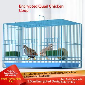 Robuste Metallkäfige für Hühner, Wachteln und Enten – Verschlüsseltes Design, Ausbruchsicher, Bohrungssicher, Großer Raum, Haushaltsgebrauch, Fabrik-Großhandel - Product Image 4