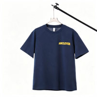 AMCLEVER Tersedia Set Pakaian Pria Wanita, Set Kaos Lengan Pendek dan Celana Pendek Kasual Musim Panas, Bahan Campuran Katun 220g Warna Solid