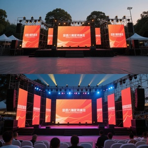 Écran LED de scène 3*2m, mur vidéo LED P2.6, écran LED extérieur, écran de location, IP65, 7680Hz, panneaux LED en aluminium moulé sous pression 500*1000mm - Product Image 6