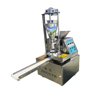 Machine commerciale de fabrication de momo/machine automatique de pain cuit à la vapeur machine de bao chinois/machine de fabrication de pain farci aux légumes cuits à la vapeur