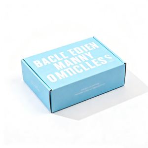 Custom Logo Printing Embossed Foldable Corrugated Shoe <b>Box</b> for Gifting Packaging Mailing & Shipping <b>Clothes</b> - Product Image 3