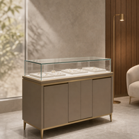 Vitrine d'exposition de bijoux LED personnalisée pour les grossistes et les détaillants de bijouteries