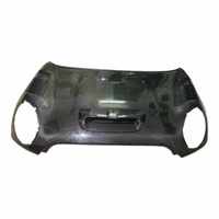 Pour BMW Mini Cooper 2006-2012 évent d'échappement de capot moteur avant en Fiber de carbone