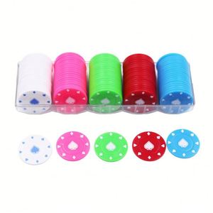 Fichas de Póker Personalizadas de Material PS al por Mayor, Fichas de Póker de Plástico con Logotipo Personalizado de Calidad de Casino para Texas Hold'em, Juego en Casa o Club - Product Image 2