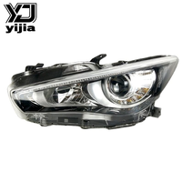 Feux avant LED 12V certifiés DOT pour Infiniti Q50 2013-2018, 5500K, 8000 Lumens, kit de mise à niveau des feux de route et de direction