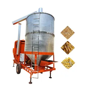 Paddy boiling and drying machine rice drying machine unique design less cost investment