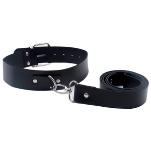 Collar BDSM con Correa y Anillo de Cuero PU, Juguetes de Bondage para Juegos de Rol, Posturas Eróticas, Juguetes Sexuales para Parejas - Product Image 3