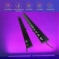 12*5W DMX512 & Dali App Control LED Wash Light RGBW CCT Wall Washer pour une utilisation en extérieur et jardin IP67 évalué