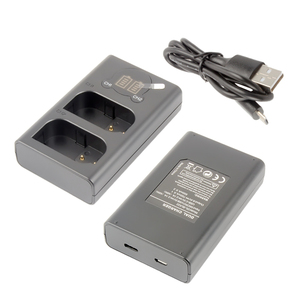 Thông minh LCD hiển thị 2-kênh Pin DMW-BLK22 kép sạc nhanh cho <span class=keywords><strong>Lumix</strong></span> DC-S5 s5k DC-S5 máy ảnh - Product Image 6