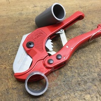 Cortadores de Tubos de PVC Manuales Industriales OEM/ODM con Trinquete, Cuchilla de Acero SK-5, Cuerpo de Aleación de Aluminio, Cuchilla Reemplazable, Capacidad de 40 mm, FUJIYA