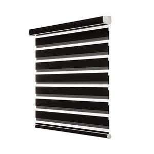 Stores horizontales intelligents, stores enrouleurs, filaires, à batterie, <span class=keywords><strong>double</strong></span> vitrage, tissu uni, occultants, fonctionnent avec Alexa, bureaux, chambres, sur mesure - Product Image 1