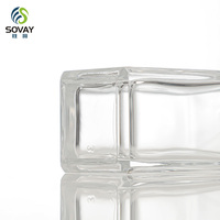 Flacons de parfum vides de 30 ml, 50 ml, 100 ml en gros, flacons de parfum en verre transparent de luxe