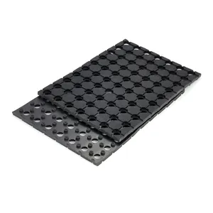 Anti Fatigue Perforated Rubber Hollow Ring Mat Drainage Floor Mat For Kitchen Mat
