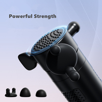 Outil de massage corporel portatif multi-vitesses, appareil de percussion compact rechargeable pour le dos, le cou, les épaules, soulagement doux des nœuds musculaires
