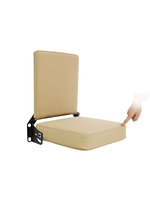 Siège multifonctionnel à rebond automatique avec support rétractable et ceinture de sécurité pour conversion de camping-car, vente en gros, pièces de rechange