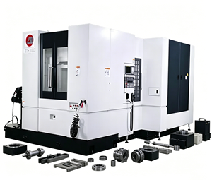Sistema de Intercambio Automático de Mesas de Trabajo CNC LK HT-500, Centro de Mecanizado Horizontal de Alta Eficiencia - Product Image 1