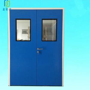 <span class=keywords><strong>Puerta</strong></span> <span class=keywords><strong>de</strong></span> Entrada para Cuarto Limpio <span class=keywords><strong>de</strong></span> Acero <span class=keywords><strong>de</strong></span> Alta Resistencia - <span class=keywords><strong>Puerta</strong></span> Doble Abatible Hermética para Cuarto Limpio Farmacéutico - Product Image 4