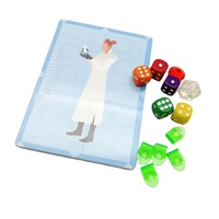Jeux de société pliables portables faits à la main en papier, impression personnalisée, jeux éducatifs multi-joueurs pour toute la famille