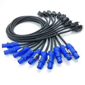 Câble d'alimentation AC 3x2.5mm SJTOW avec prise Nema pour équipement industriel, 15A, fil PVC - Product Image 3
