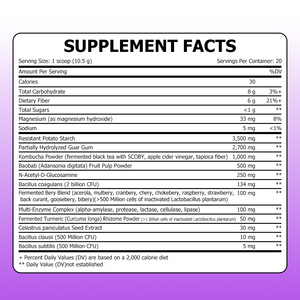 Factory Direct Probiotic Powder with Total Carbohydrate Support Brain Mood Promote Healthy Immune Function Health Powder - Product Image 2