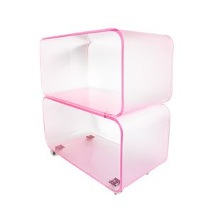 Bàn trà thời trang tùy chỉnh thực hiện rõ ràng bảng bên Acrylic thỉnh thoảng bàn ăn - Product Image 2