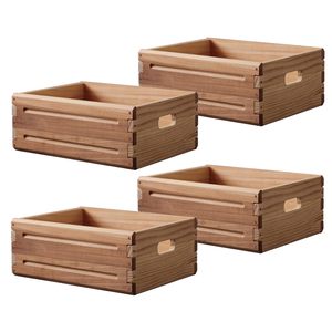 <span class=keywords><strong>ลัง</strong></span>ไม้เนื้อแข็งแบบยังไม่ตกแต่งสำหรับใส่เครื่องดื่ม ขนาด 30 ซม. <span class=keywords><strong>ลัง</strong></span><span class=keywords><strong>โซดา</strong></span> กล่องเก็บของไม้สำหรับบรรจุภัณฑ์ - Product Image 2