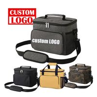 Sac isotherme de pique-nique personnalisé à plusieurs poches, petit sac isotherme, sac à déjeuner portable, imperméable, pour aliments