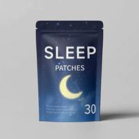 Patchs Transdermiques Hypoallergéniques au Magnésium pour un Sommeil Profond, Marque Blanche, 30 unités, pour Adultes, Nuit