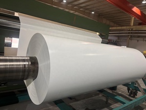 Bâche en PVC 630 g/m² ivoire clair, membrane de protection, tissu enduit, rouleau de bâche pour couvertures de remorques - Product Image 3