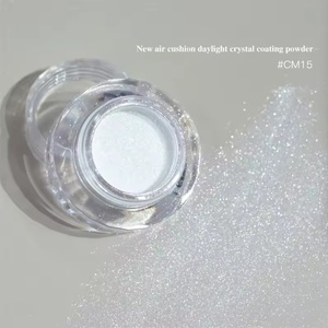 Poudre à <span class=keywords><strong>ongles</strong></span> effet miroir chromé brillant 0,3g/pot, poudre perlée effet lune, pigment polyvalent ultra-lumineux effet aurore pour <span class=keywords><strong>ongles</strong></span> - Product Image 6