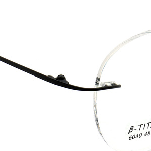 Rimless Executive Optical <strong>Glasses</strong> Beta Titanium Frame <strong>Titan</strong> Metal Eyeglasses Eye <strong>Glasses</strong> Frames for <strong>Men</strong> - Product Image 4